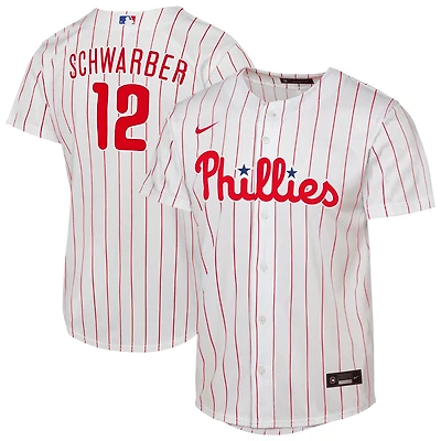 Youth Nike Kyle Schwarber Philadelphia Phillies Replica Jersey