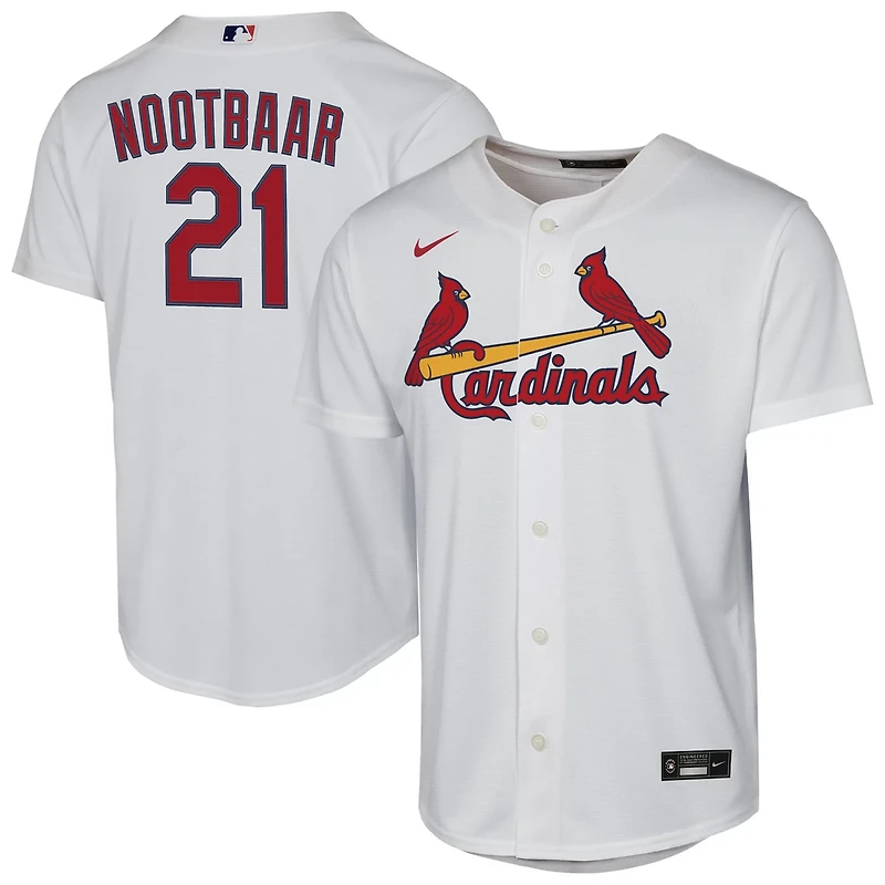 Youth Nike Lars Nootbaar St Louis Cardinals Home Replica Player Jersey