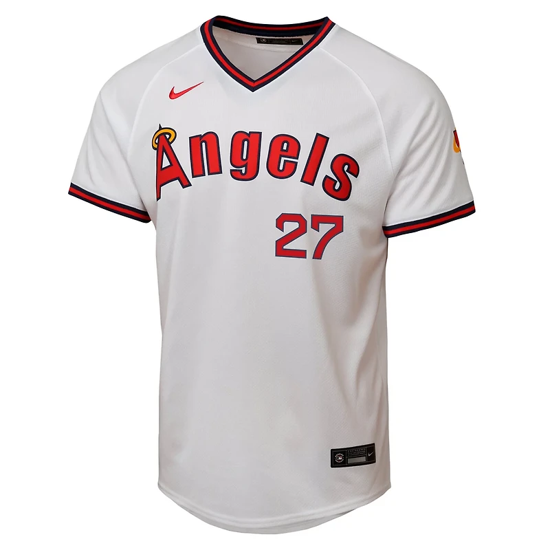 Youth Nike Mike Trout Los Angeles Angels Alternate 2 Limited Player Jersey