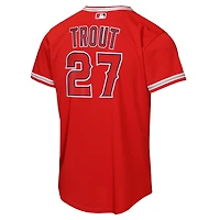 Youth Nike Mike Trout Los Angeles Angels Alternate Replica Jersey