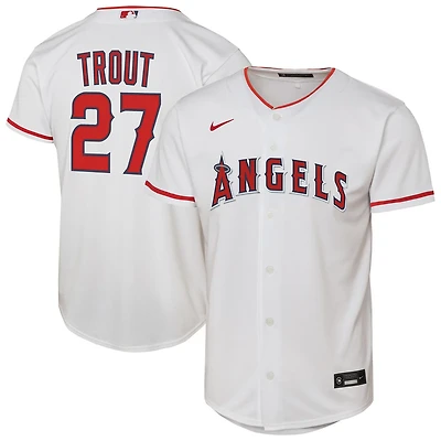 Youth Nike Mike Trout Los Angeles Angels Home Replica Player Jersey