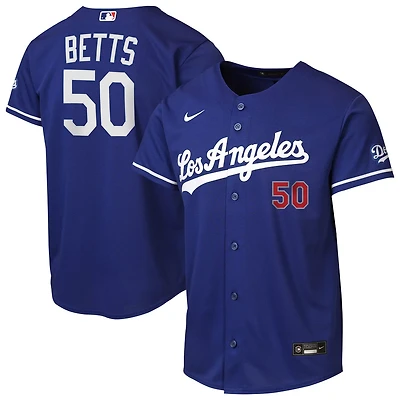 Youth Nike Mookie Betts Los Angeles Dodgers Alternate Stadium Jersey