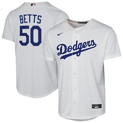Youth Nike Mookie Betts Los Angeles Dodgers Home Replica Player Jersey