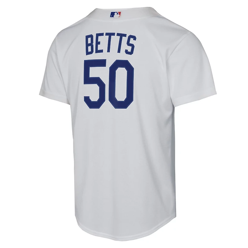 Youth Nike Mookie Betts Los Angeles Dodgers Home Replica Player Jersey