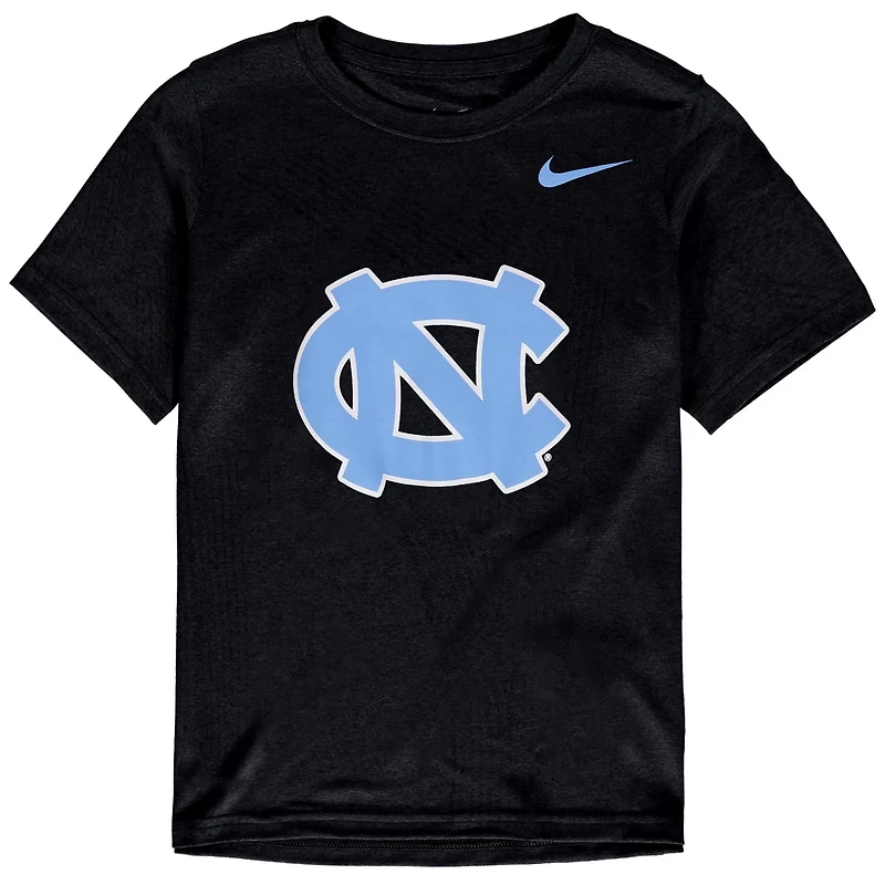 Youth Nike North Carolina Tar Heels Cotton Logo T-Shirt