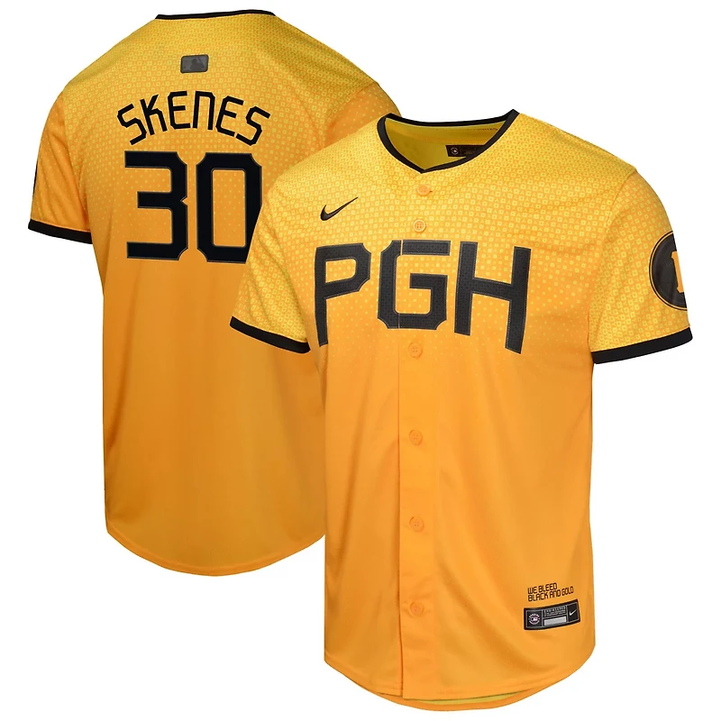 Youth Nike Paul Skenes Pittsburgh Pirates City Connect Limited Jersey
