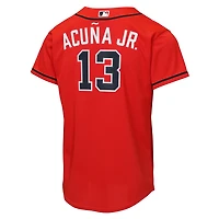 Youth Nike Ronald Acua Jr Atlanta Braves Alternate 2 Replica Jersey