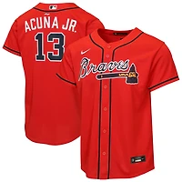 Youth Nike Ronald Acua Jr Atlanta Braves Alternate 2 Replica Jersey