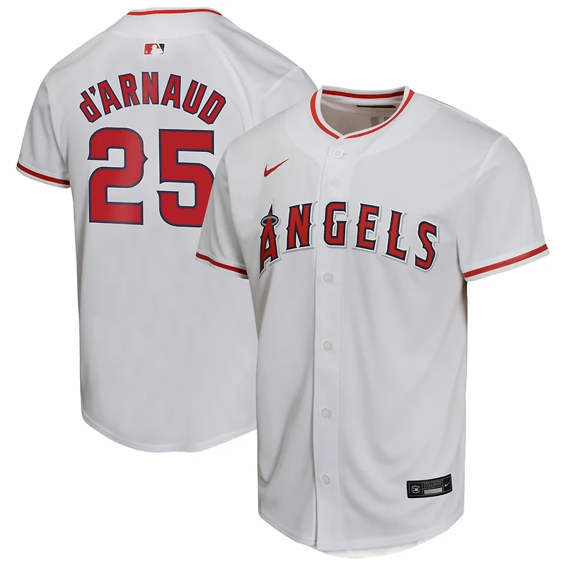 Youth Nike Travis d'Arnaud Los Angeles Angels Home Game Player Jersey