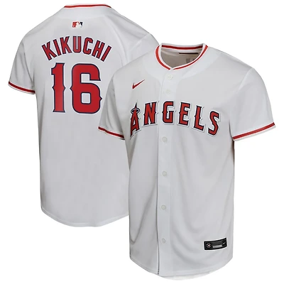 Youth Nike Yusei Kikuchi Los Angeles Angels Home Game Player Jersey