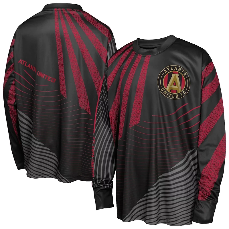 Youth Outerstuff Atlanta United FC Nifty Netminder Long Sleeve T-Shirt