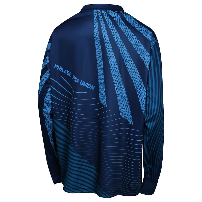 Youth Outerstuff Philadelphia Union Nifty Netminder Long Sleeve T-Shirt