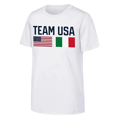 Youth Outerstuff Team USA 2026 Winter Olympics Milano Cortina T-Shirt