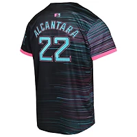 Youth Sandy Alcantara Miami Marlins 2025 City Connect Limited Player Jersey