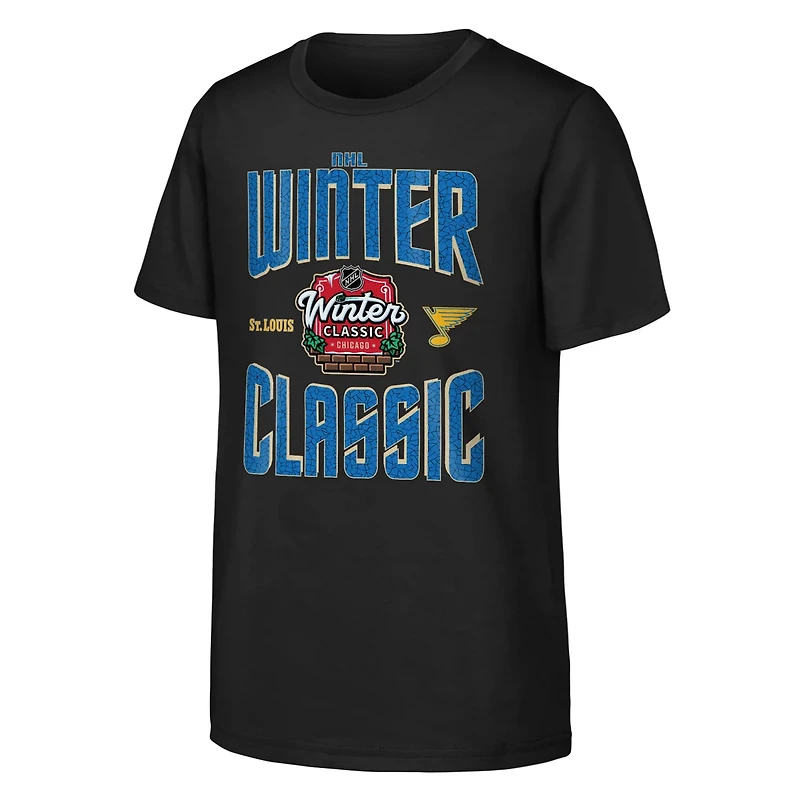 Youth St Louis Blues 2025 NHL Winter Classic Game Day T-Shirt