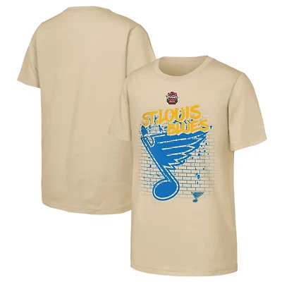 Youth St Louis Blues 2025 NHL Winter Classic Street Art T-Shirt