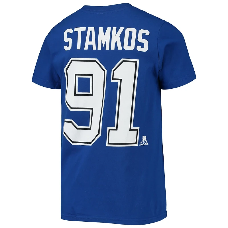 Youth Steven Stamkos Tampa Bay Lightning Player Name Number T-Shirt
