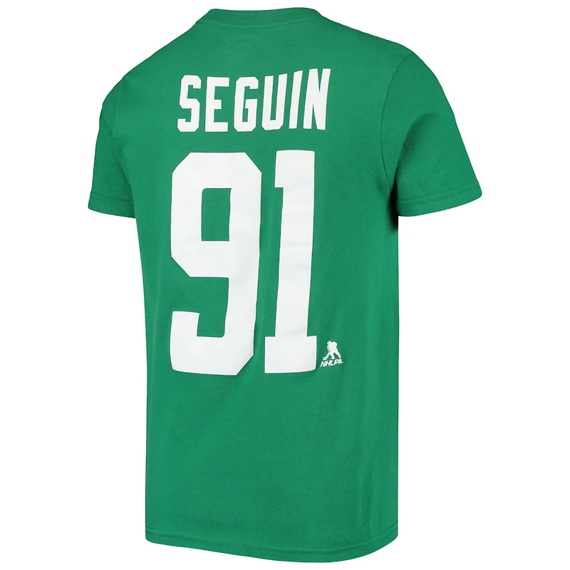 Youth Tyler Seguin Kelly Dallas Stars Player Name  Number T-Shirt