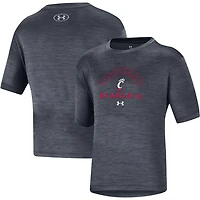 Youth Under Armour Heather Cincinnati Bearcats Vent Tech Mesh Performance T-Shirt