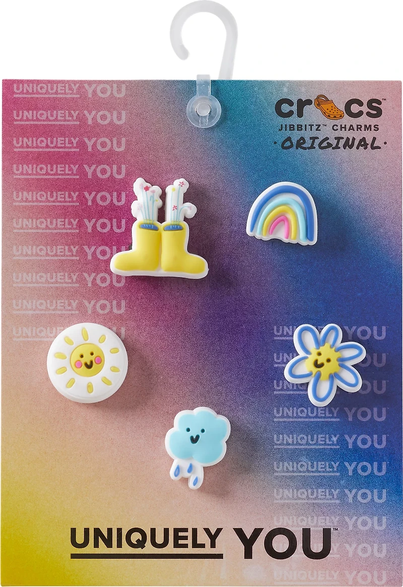 Crocs Jibbitz Fresh Prep Outside Doodle 5 Pack