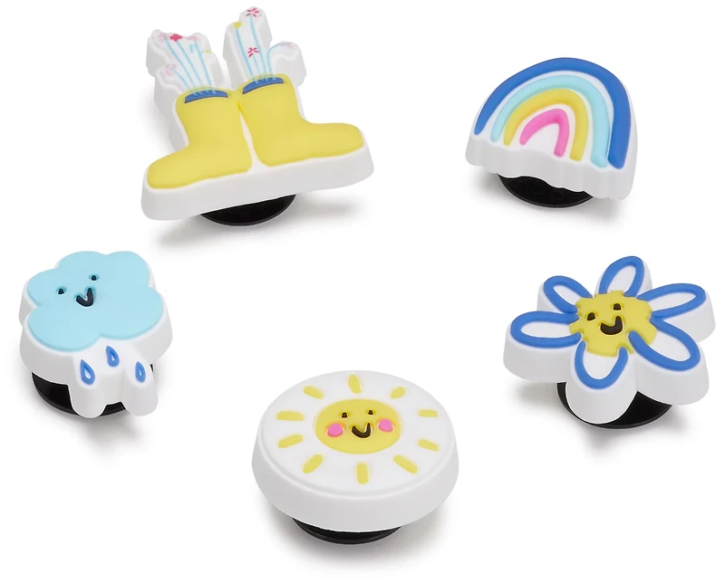 Crocs Jibbitz Fresh Prep Outside Doodle 5 Pack