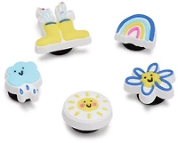 Crocs Jibbitz Fresh Prep Outside Doodle 5 Pack