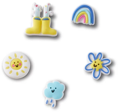 Crocs Jibbitz Fresh Prep Outside Doodle 5 Pack