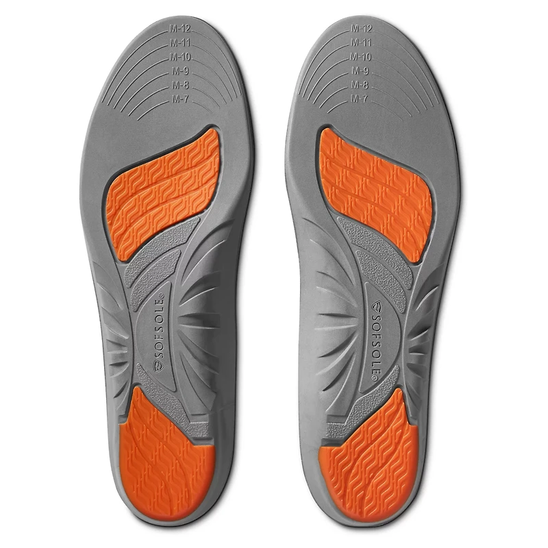 Sof Sole Adults' Athlete TTF 7-13 Insoles