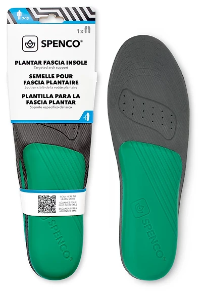 Spenco Adults’ Plantar Fascia Insole