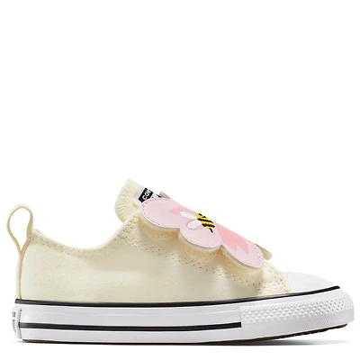 Converse Toddlers' Chuck Taylor All Star One Strap Floral Easy On Shoes