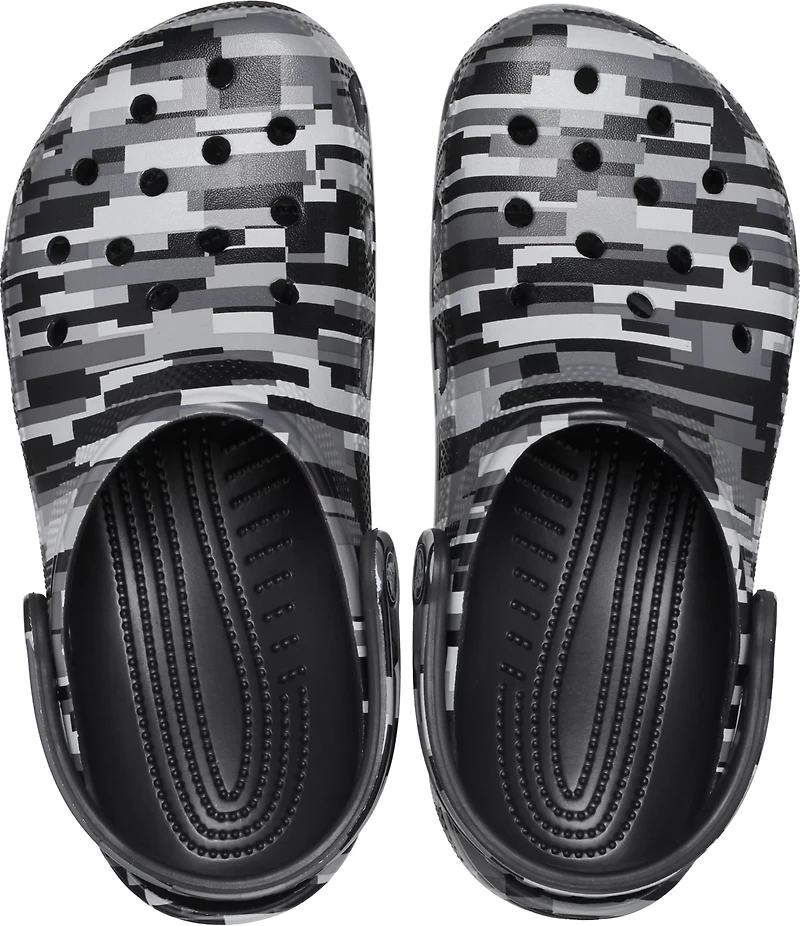 Crocs Adults' Classic Digi Camo Clogs