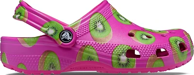 Crocs Adults' Classic Hyper Real Kiwi Clogs