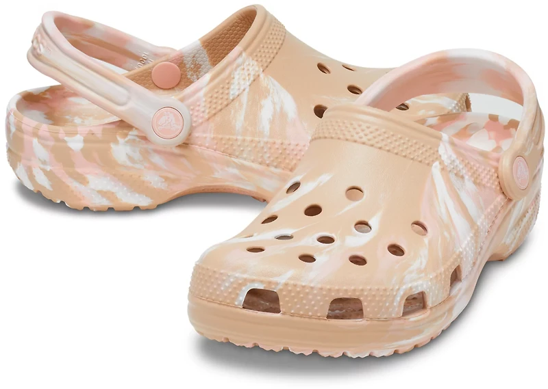 Crocs Adults' Classic Marbled Clogs