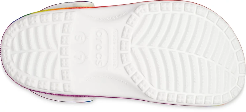 Crocs Adults' Classic Rainbow Dye Clogs