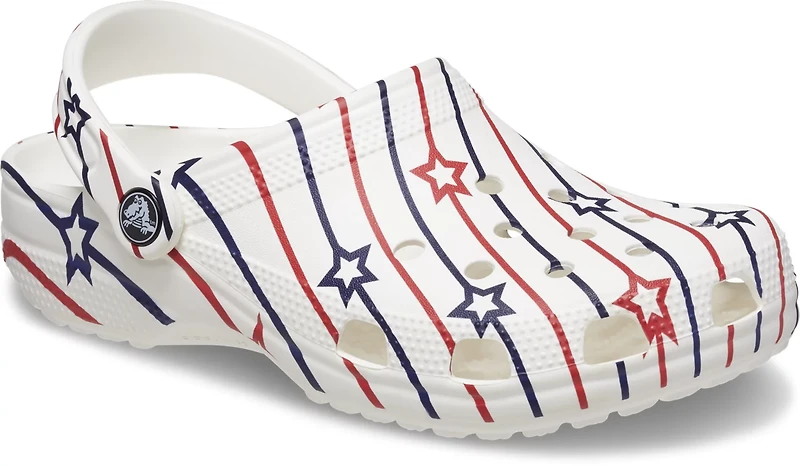 Crocs Adults' Classic Stars and Stripes Clogs