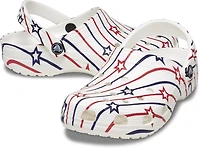 Crocs Adults' Classic Stars and Stripes Clogs