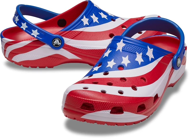 Crocs American Flag Adult Classic Clogs
