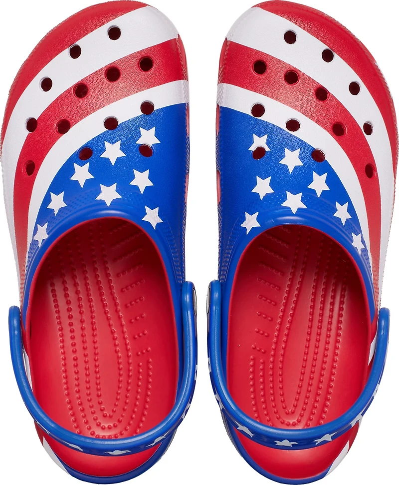 Crocs American Flag Adult Classic Clogs