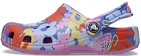 Crocs Girls' 4-7 Classic Printed Floral Clogs