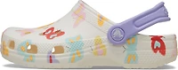Crocs Kids' Classic Butterfly Graphic Clog TD