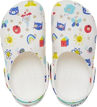 Crocs Kids' Classic Doodle Clogs