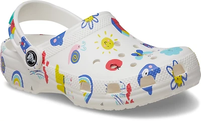 Crocs Kids' Classic Doodle Clogs