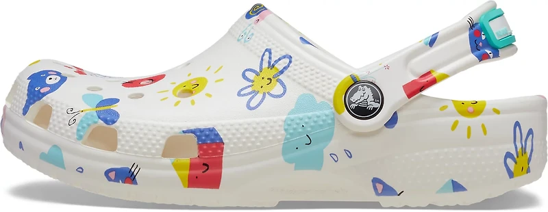 Crocs Kids' Classic Doodle Clogs