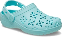 Crocs Kids' Classic Floral Cut Out Clog GS
