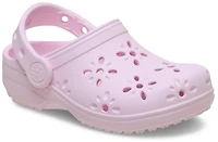 Crocs Kids' Classic Floral Cut Out Clog TD