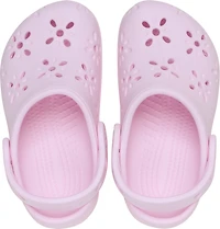 Crocs Kids' Classic Floral Cut Out Clog TD