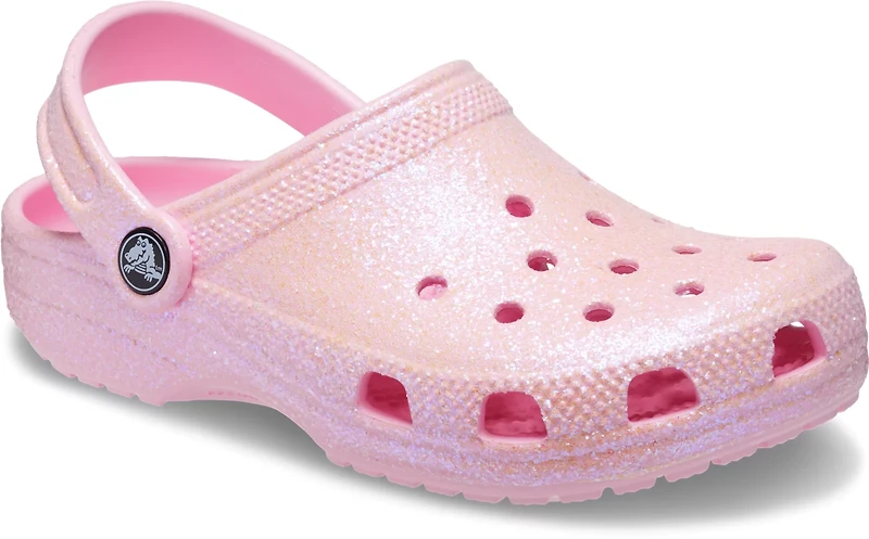 Crocs Kids' Classic Glitter III Clogs