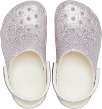 Crocs Kids' Classic Glitter III Clogs