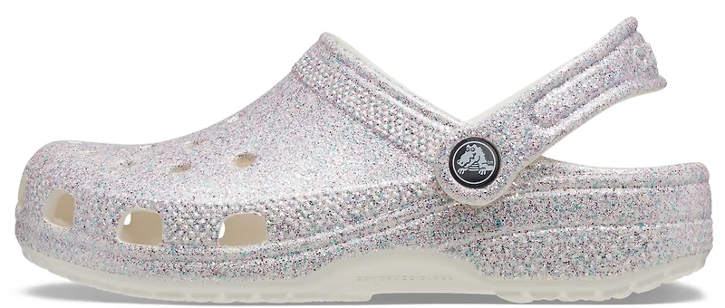 Crocs Kids' Classic Glitter III Clogs