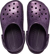Crocs Kids' Classic Glitter TD Clogs